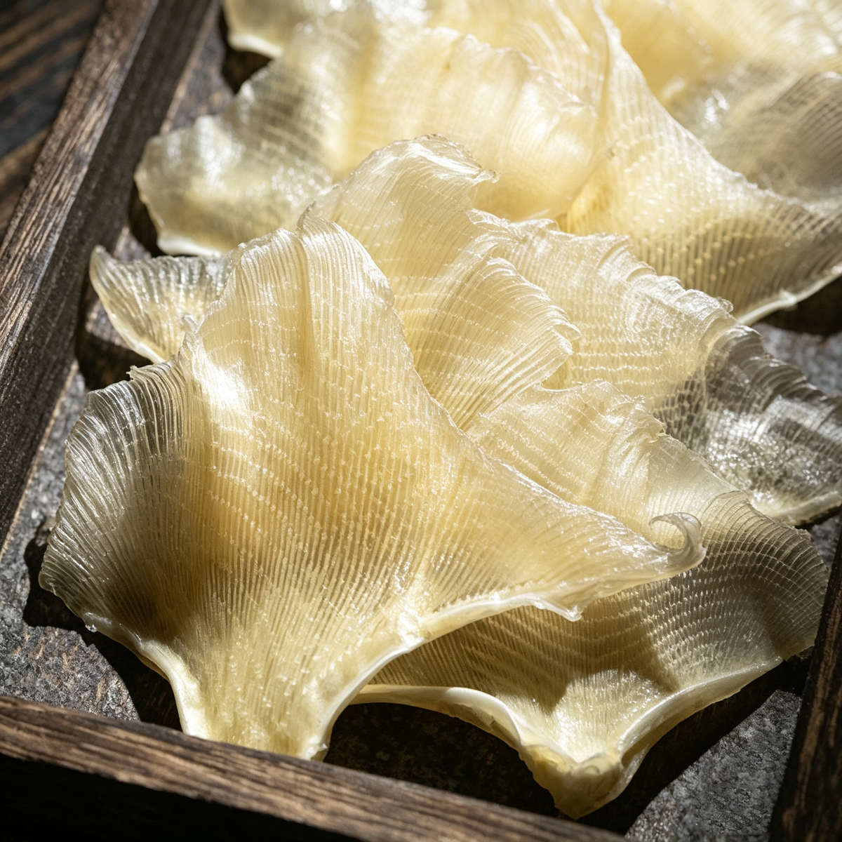 Dried Fin Slices – Slow-Dried for Deep, Savoury Soup