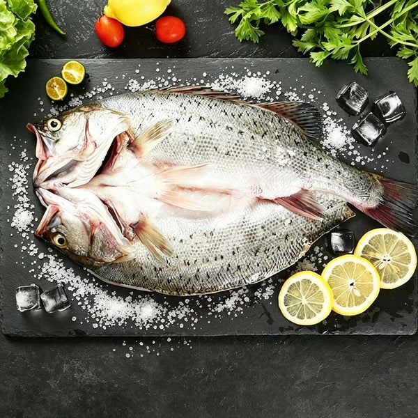 Frozen Split Sea Bass – Pre-Cleaned, Firm White Flesh