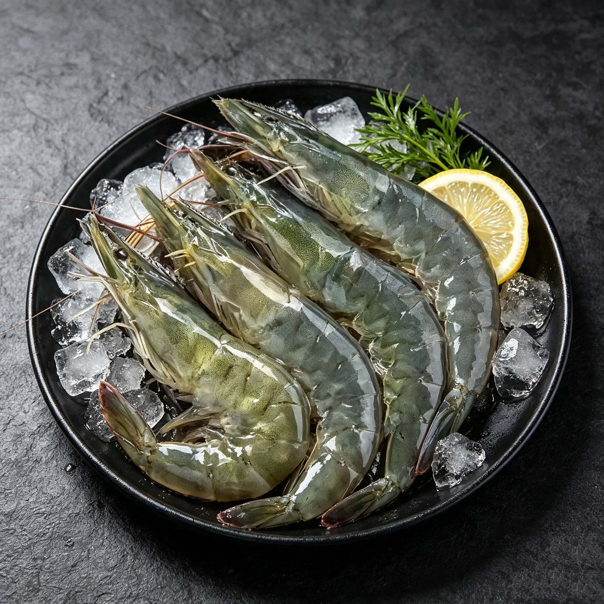 Frozen Raw Green Prawns – Natural Sweetness, Shell On