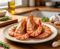 Frozen Raw Tiger Prawns – Plump, Sweet & Ready to Cook